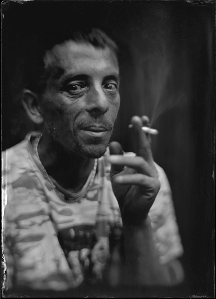 wet plate serie of portraits - The neighbors